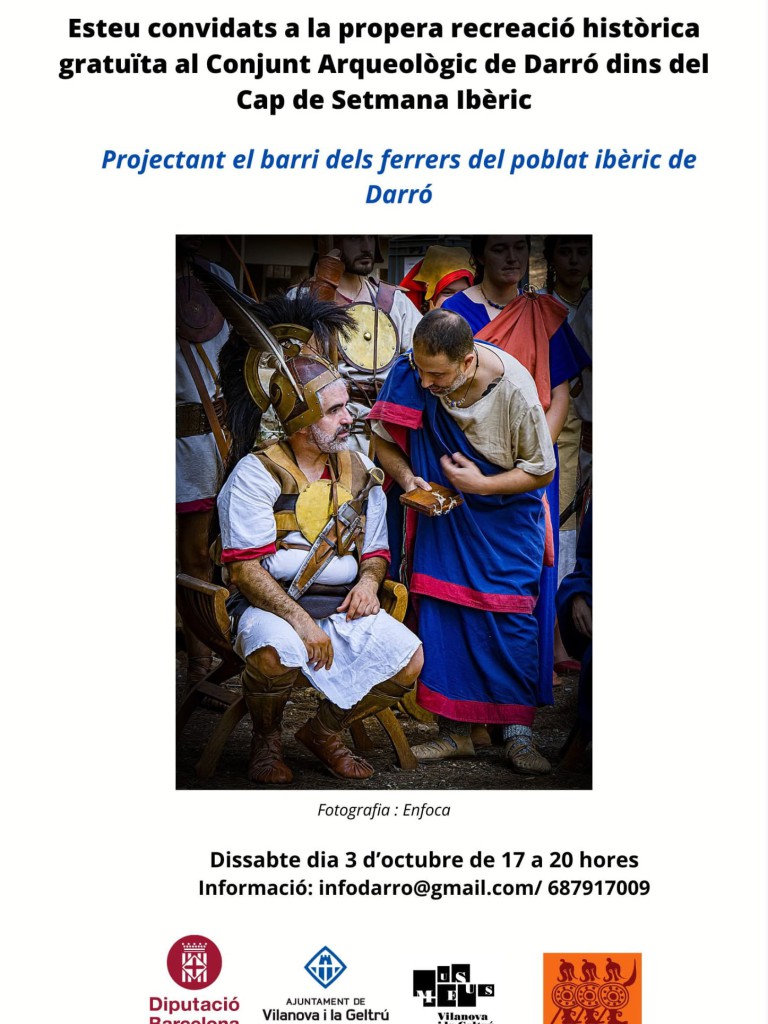Recreació històrica gratuïta al Conjunt Arqueològic de Darró